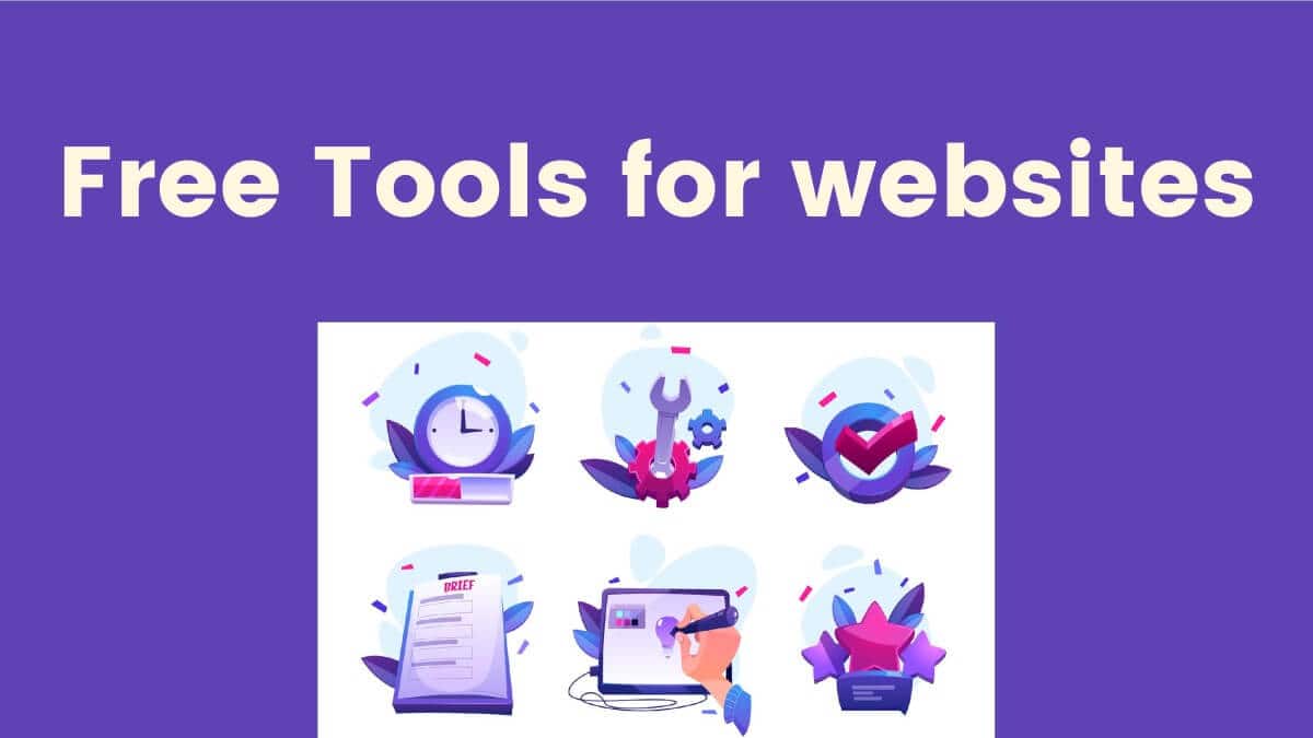 Free Tools for websites 1