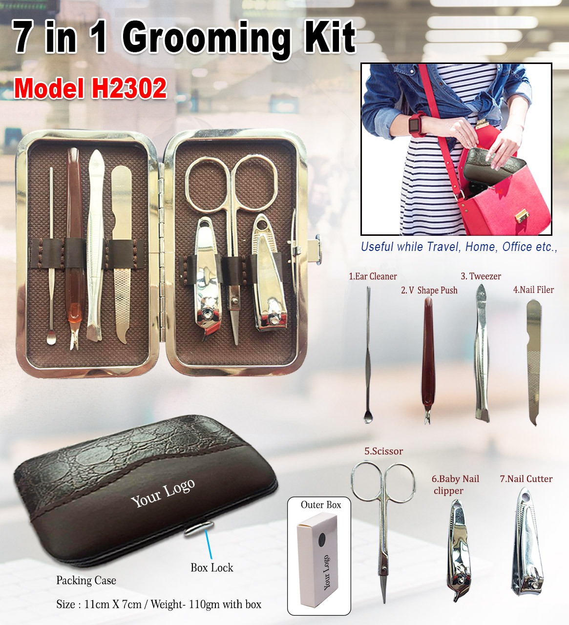Grooming Kit 7 in 1