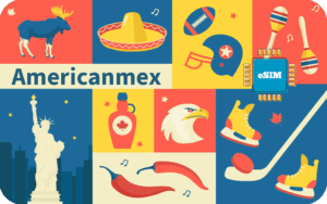 North America e-SIM Card